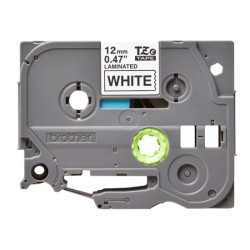BROTHER P-TOUCH TZE-231 noir sur blanc 12mm