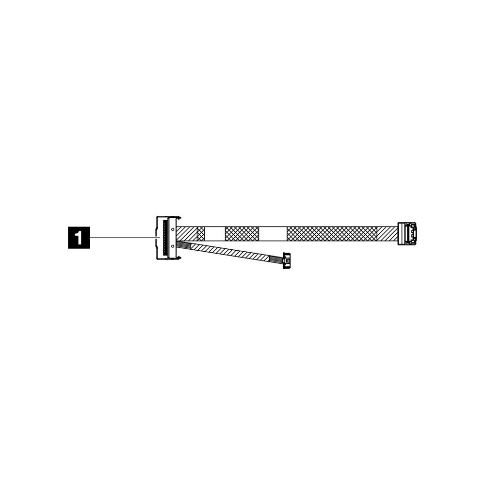 LENOVO ThinkSystem SR630 V3 M.2 RAID B540i-2i SATA/NVMe Cable Kit