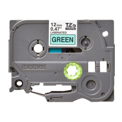BROTHER TZ731 tape cassette 12mm 8m green black for P-touch 200 300 500 Series