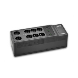 APC Back-UPS 500VA 8 schuko outlets 230V 1 USB charging port
