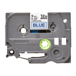 BROTHER P-TOUCH TZE-521 noir sur bleu 9mm