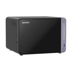 QNAP TS-632X-4G 6-bay NAS AL524 2.0GHz Quad Core 4Go DDR4 SODIMM Max. 16Go 2x10GbE SFP+