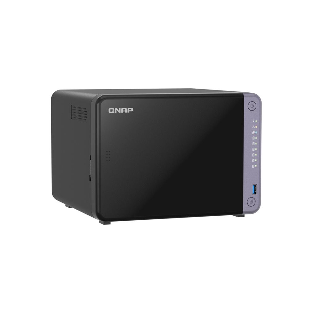 QNAP TS-632X-4G 6-bay NAS AL524 2.0GHz Quad Core 4Go DDR4 SODIMM Max. 16Go 2x10GbE SFP+
