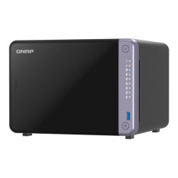 QNAP TS-632X-4G 6-bay NAS AL524 2.0GHz Quad Core 4Go DDR4 SODIMM Max. 16Go 2x10GbE SFP+
