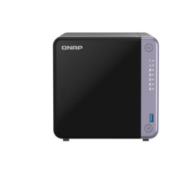 QNAP TS-432X-4G 4-bay NAS AL524 2.0GHz Quad Core 4Go DDR4 SODIMM Max. 16Go 10GbE SFP+
