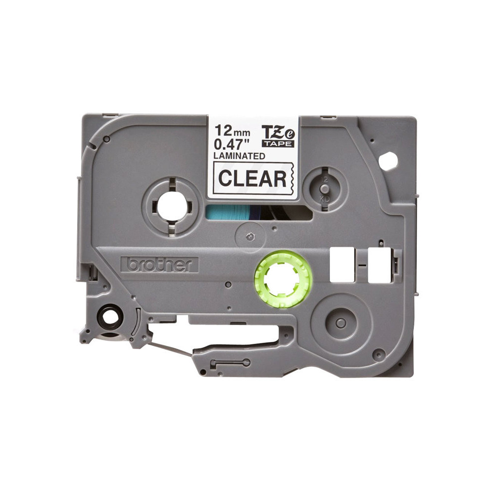 BROTHER P-TOUCH TZE-S131 noir sur clear 12mm extra gluant