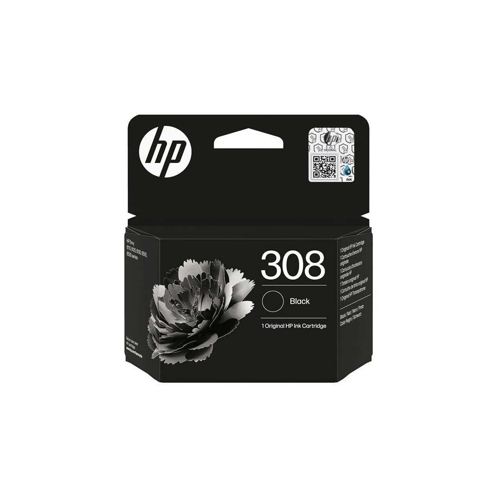 HP 308 Black Original Ink Cartridge