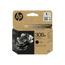 HP 308e EvoMore Black Original Ink Cartridge redeal.fr