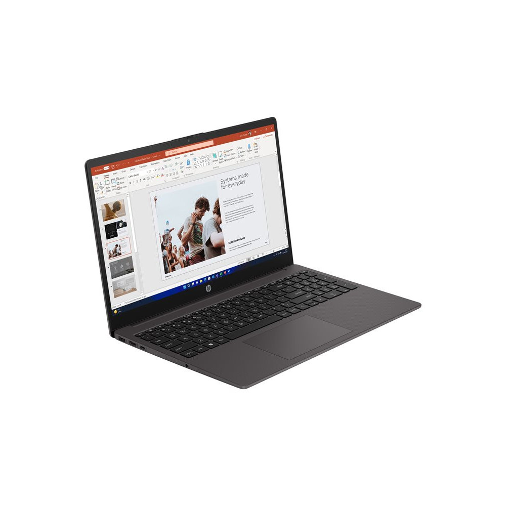 HP 255 G10 AMD Ryzen 3 7330U 15.6p FHD 8Go 256Go SSD AMD Radeon Graphics W11H Dark Silver 1/1/0