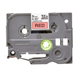 BROTHER P-TOUCH TZE-421 noir sur rouge 9mm