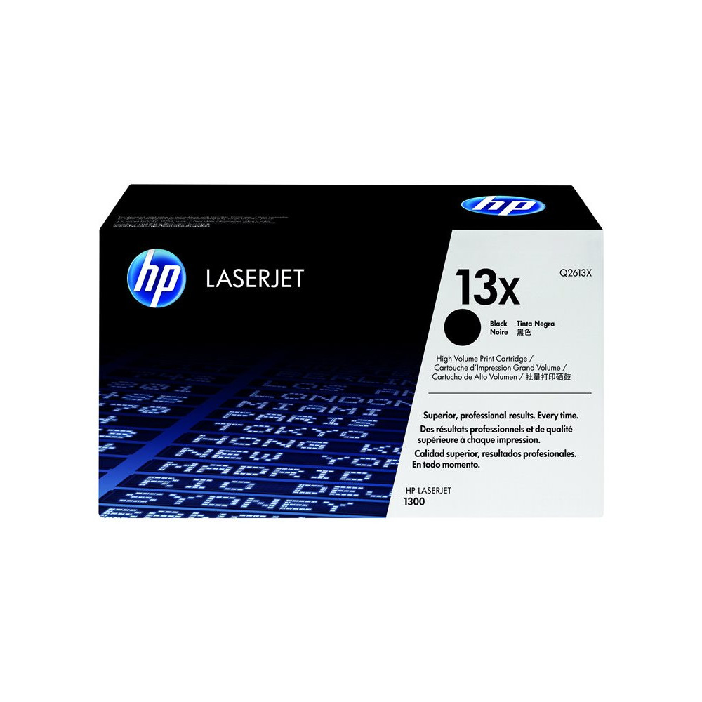 HP 13X original LaserJet Toner cartridge Q2613X black high capacity 4.000 pages 1-pack