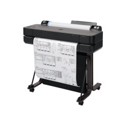 HP DesignJet T630 24p LFP 2025 Colour Ink-Jet A1 ANSI D Roll 61cm 2400x1200dpi 0.5 min/page USB LAN Wi-Fi