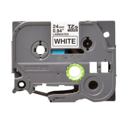 BROTHER P-TOUCH TZE-S251 noir sur blanc 24mm extra gluey