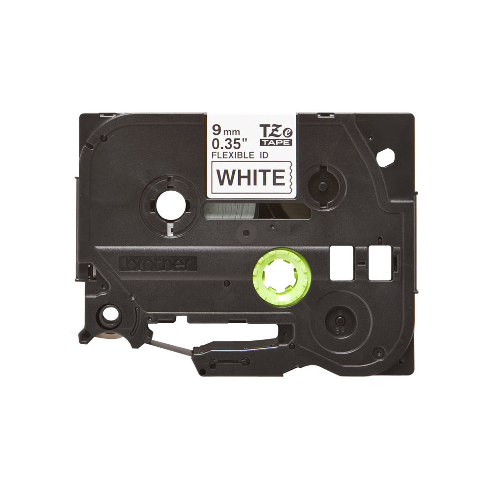 BROTHER P-TOUCH TZE-FX221 noir sur blanc 9mm