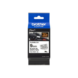 BROTHER P-TOUCH TZE-FX221 noir sur blanc 9mm