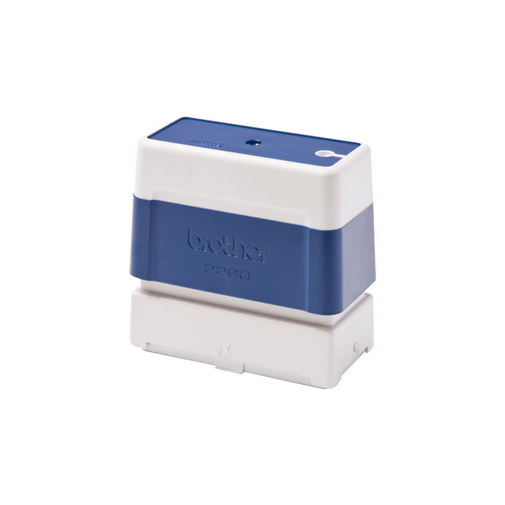 BROTHER stamp blue