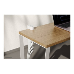 NEOMOUNTS VOLT Desk Clamp socket with Quick-charge USB Ports clamp 0-50mm 3x type-F 230V 1x USB-A 18W 2x USB-C 20W