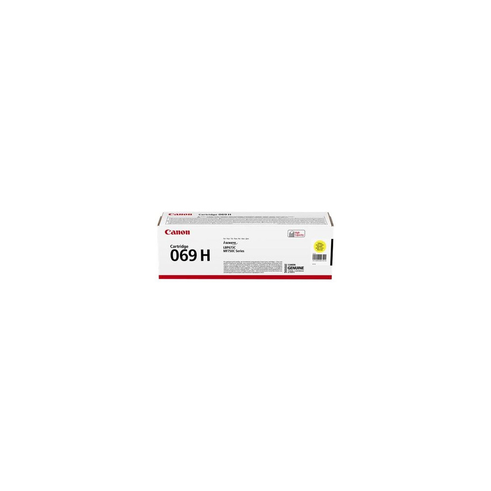 CANON Toner Cartridge 069 High yield Yellow