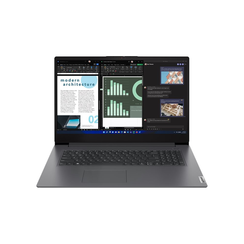 LENOVO V17 G4 IRU Intel Core i3-1315U 17.3p FHD 8Go 256Go SSD M.2 2242 PCIe Intel UHD Graphics W11P 1YR Carry-in