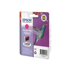 EPSON 5LB T0803 ink cartridge magenta standard capacity 7.4ml 460 pages 1-pack blister without alarm