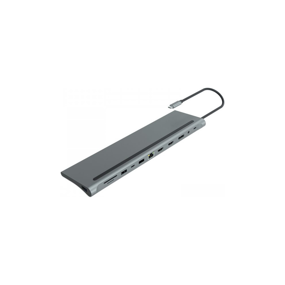MCL MD1A99AZZUSB3C568 - Station daccueil 11 ports HDMI DP USB 3.0 RJ45 audio PD 100W