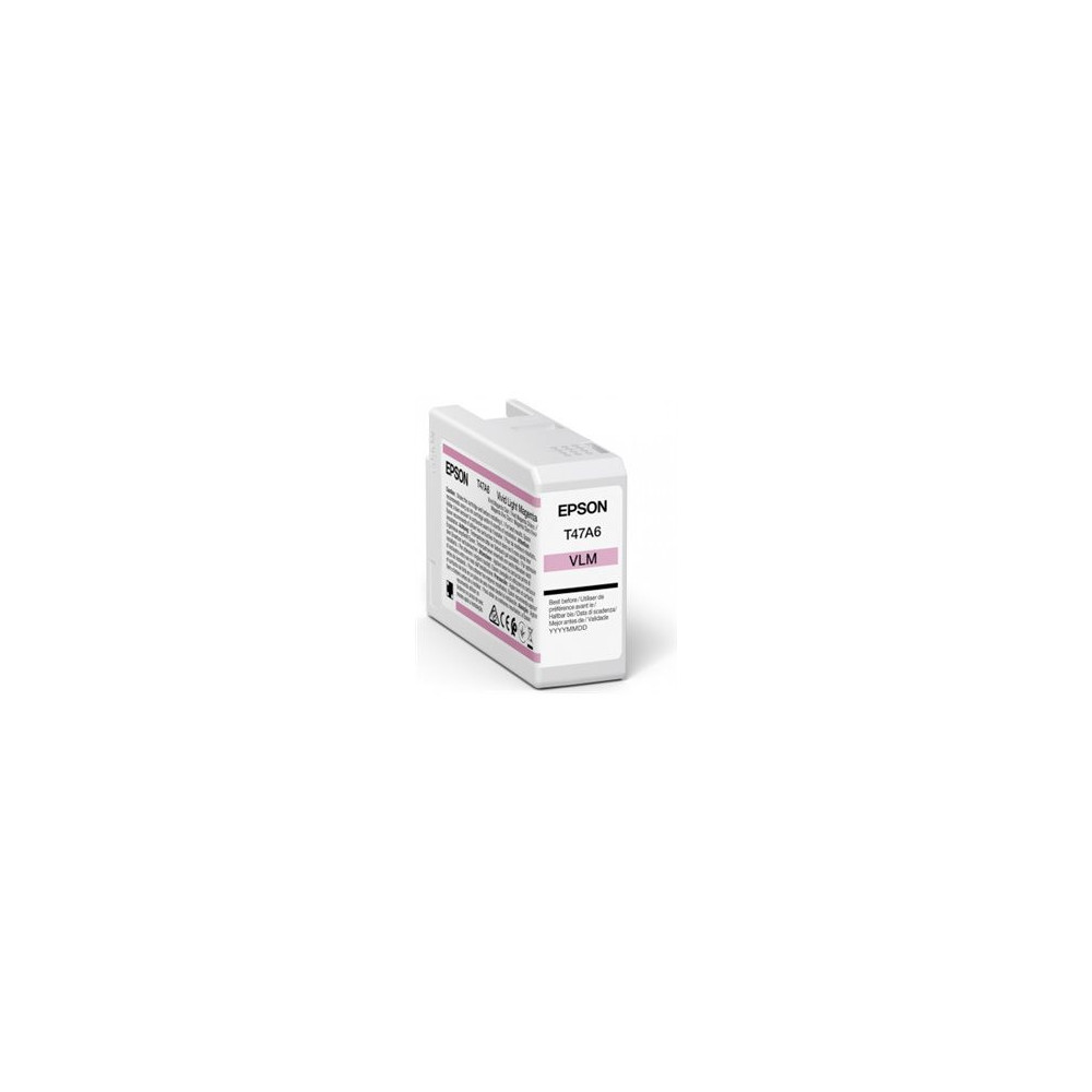 EPSON 1LB Singlepack Vivid Light Magenta T47A6 UltraChrome Pro 10 ink 50ml