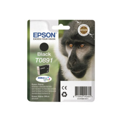 EPSON 6LB T0891 ink cartridge black standard capacity 5.8ml 1-pack blister without alarm