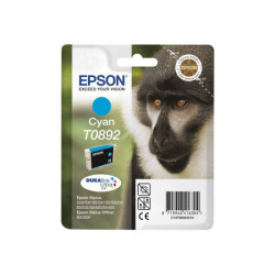 EPSON 1LB T0892 ink cartridge cyan low capacity 3.5ml 1-pack blister without alarm redeal.fr