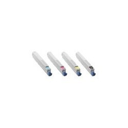 OKI C9600, C9650, C9800, C9850 cartouche de toner jaune capacité standard 15.000 pages pack de 1
