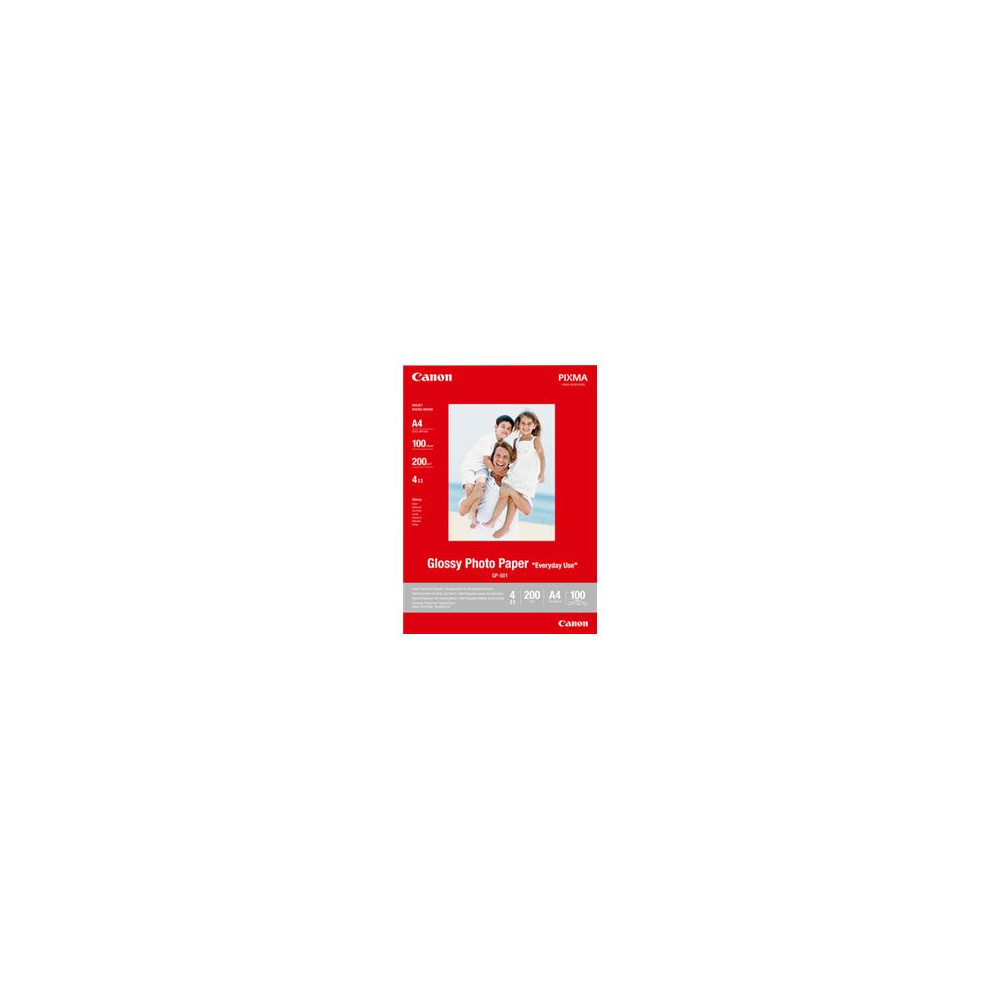 CANON GP-501 brillant photo  papier inkjet 210g/m2 A4 100 feuilles pack de 1