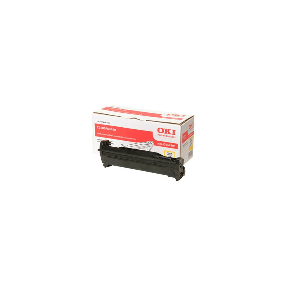 OKI C3300, C3400, C3450, C3600 tambour jaune 15.000 pages