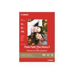 CANON PP-201 plus photo  papier 260g/m2 5x7 inch 20 feuilles pack de 1