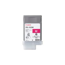 CANON PFI-102M cartouche encre teintée magenta capacité standard 130ml pack de 1