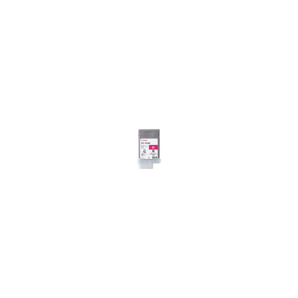 CANON PFI-102M cartouche encre teintée magenta capacité standard 130ml pack de 1