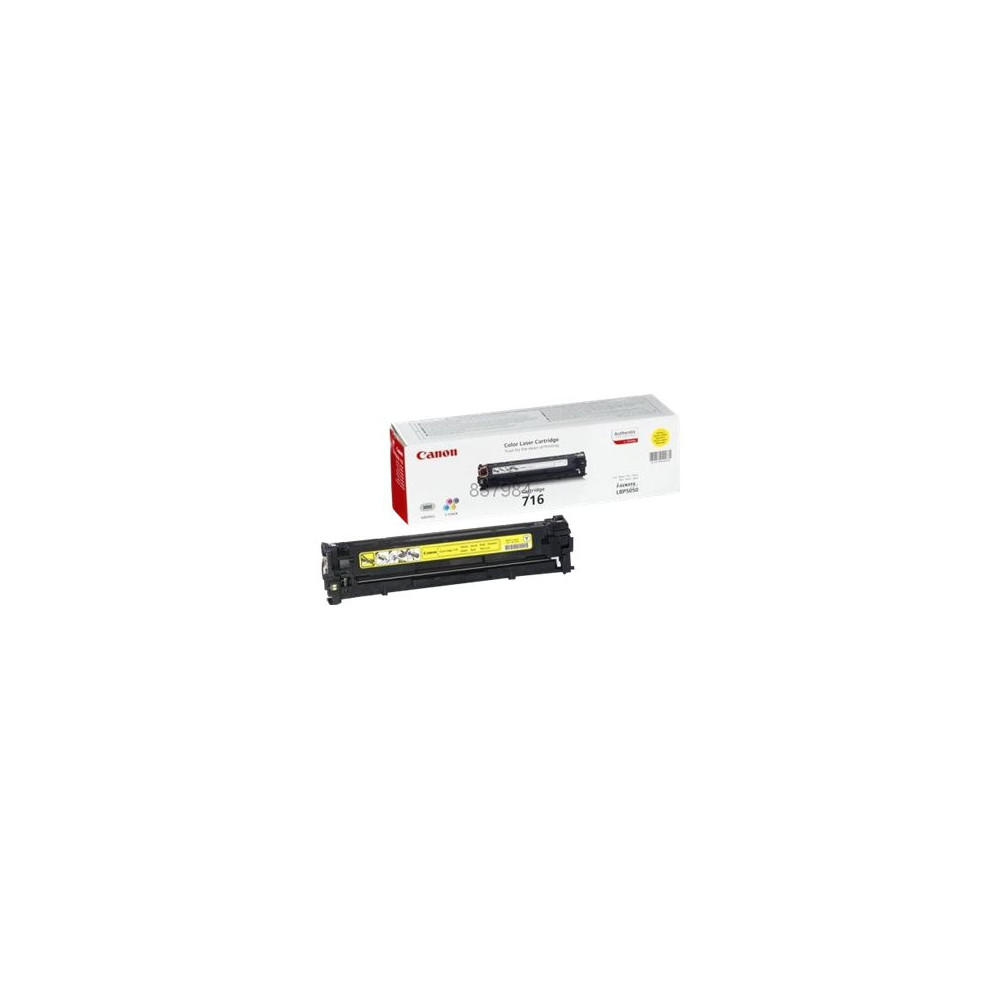 CANON 716 cartouche de toner jaune capacité standard 1.500 pages pack de 1