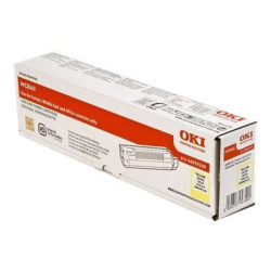 OKI MC860 cartouche de toner jaune capacité standard 10.000 pages pack de 1