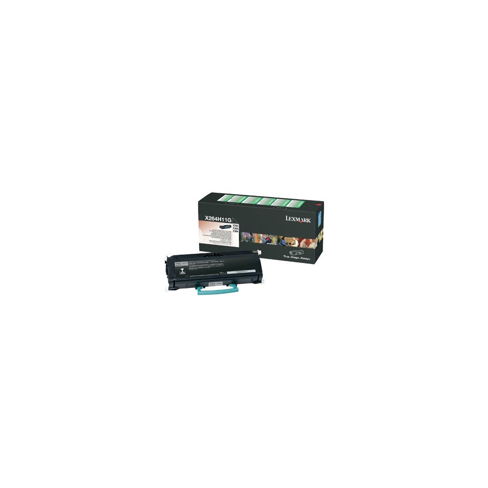 LEXMARK X264, X363, X364 cartouche de toner noir haute capacité 9.000 pages pack de 1 retour programme redeal.fr