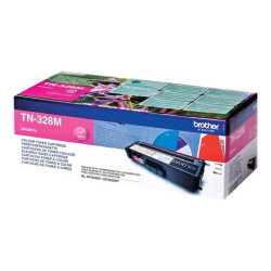 BROTHER TN-328 cartouche de toner magenta très haute capacité 6.000 pages pack de 1