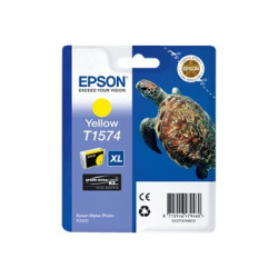 EPSON 5LB T1574 ink cartridge yellow standard capacity 1-pack blister without alarm