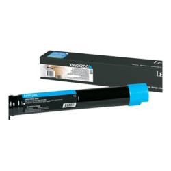 LEXMARK X950, X952, X954 cartouche de toner cyan très haute capacité 22.000 pages pack de 1