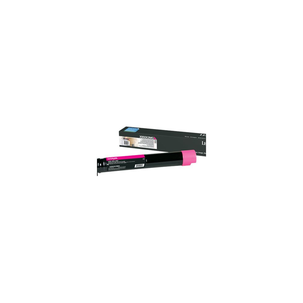 LEXMARK X950, X952, X954 cartouche de toner magenta très haute capacité 22.000 pages pack de 1