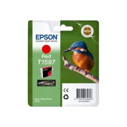 EPSON 5LB T1597 ink cartridge red standard capacity 1-pack blister without alarm Stylus Photo R2000 redeal.fr