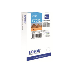 EPSON 1LB WP4000/4500 ink cartridge cyan extra high capacity 3.400 pages 1-pack blister without alarm