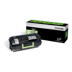 LEXMARK 522H cartouche de toner noir haute capacité 25.000 pages pack de 1 retour program redeal.fr