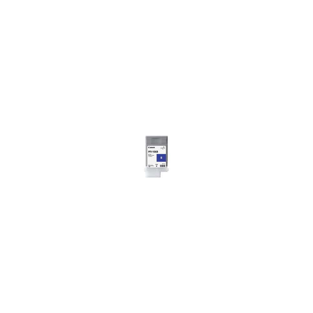 CANON PFI-106B cartouche dencre bleu capacité standard 130 ml pack de 1
