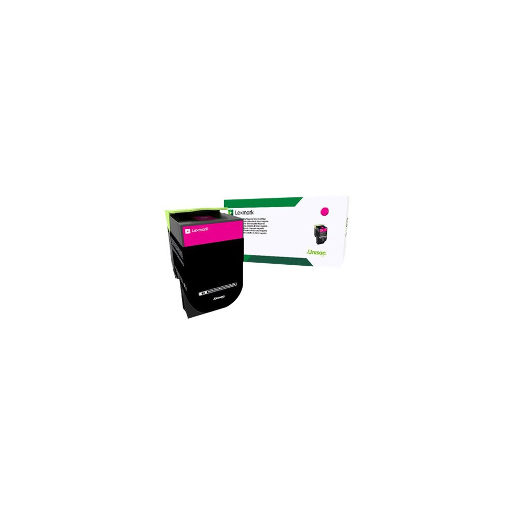 LEXMARK 802SM cartouche de toner magenta capacité standard 2.000 pages pack de 1 retour program