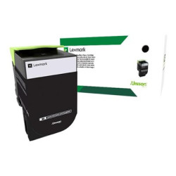 LEXMARK 802XK toner cartridge black extra high capacity 8.000 pages 1-pack return program