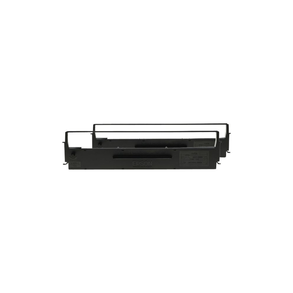 EPSON LX-350/300+/300+II ruban encreur noir 2 x4.000.000 char. pack de 2