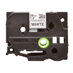 BROTHER P-Touch TZE-S261 black on white 36mm extra gluey