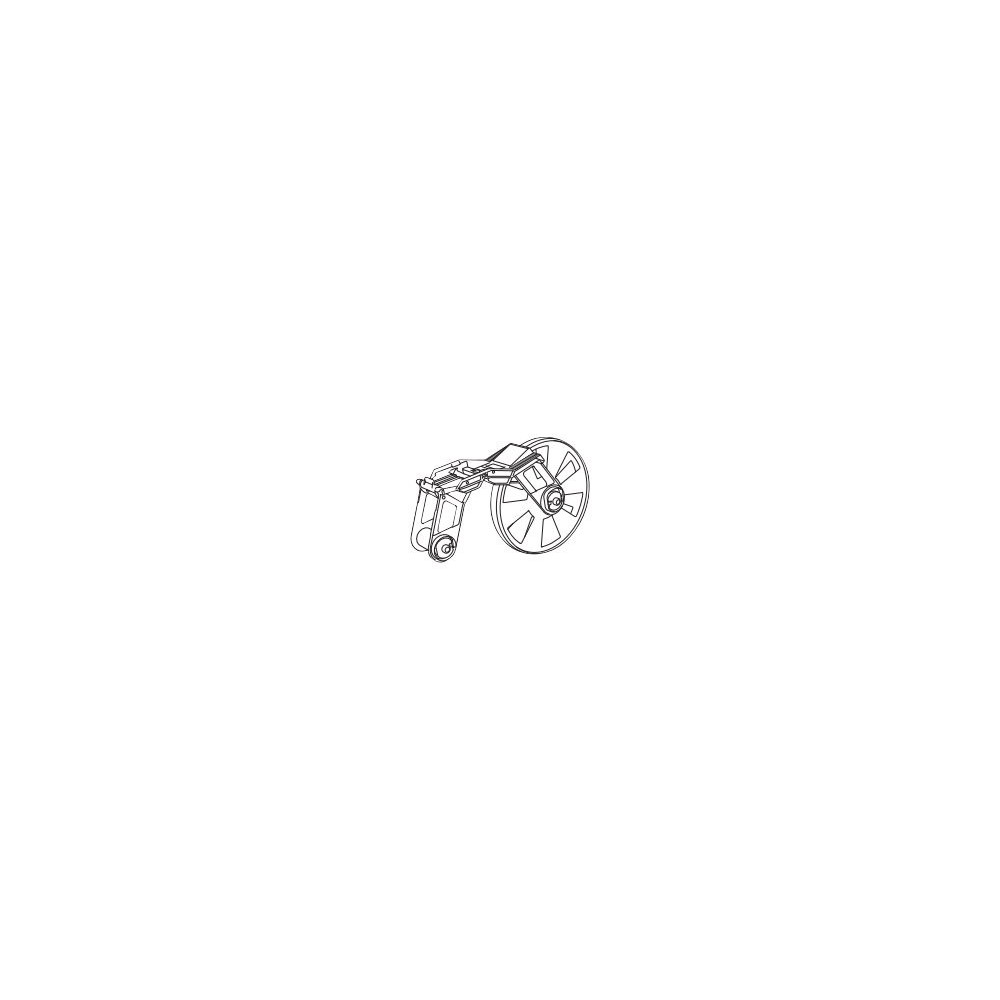 BROTHER MC-FA1WH Textil-Bandkassette white